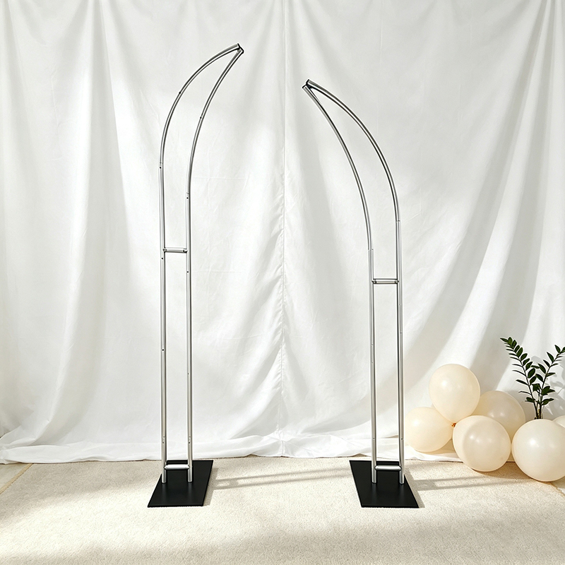 Wedding Balloon Arch - Curved Half Arch Balloon Stand 6ft/7ft