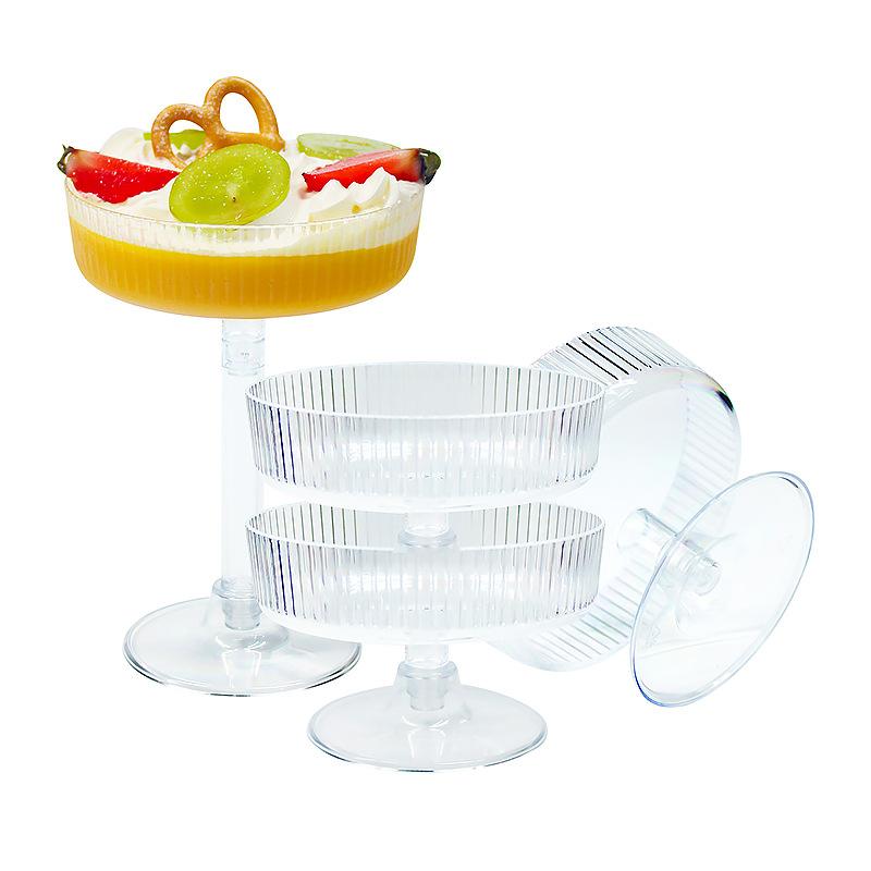 Champagne Tower Set - 10Pcs For Wedding Party Plastic Martini