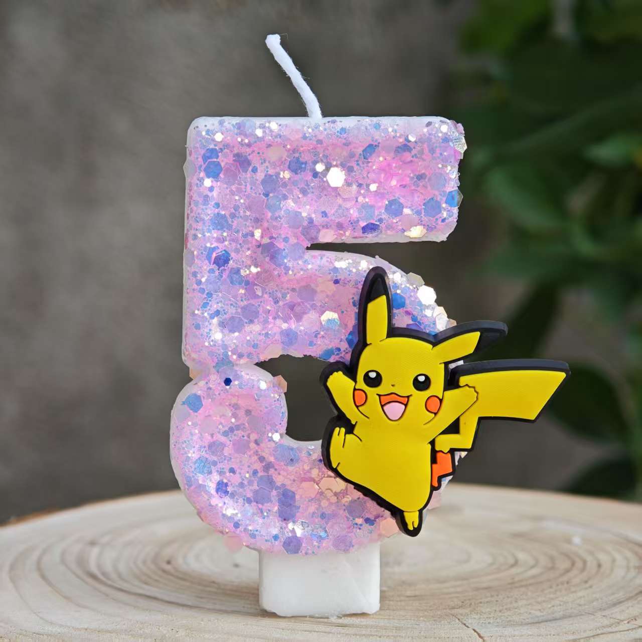 Unity Candle Set - Pikachu Pokémon Candles 0-9 Number Cake