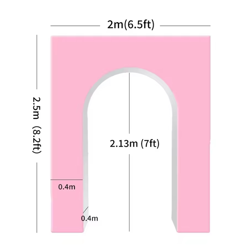 2x2.5M 3D Balloon Arch Stand f - Wedding Balloon Arch ulasan dan harga
