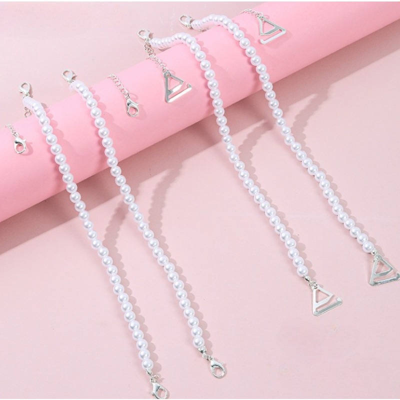 Faux Pearl Bra Shoulder Decora - Wedding Dress Supply ulasan dan harga