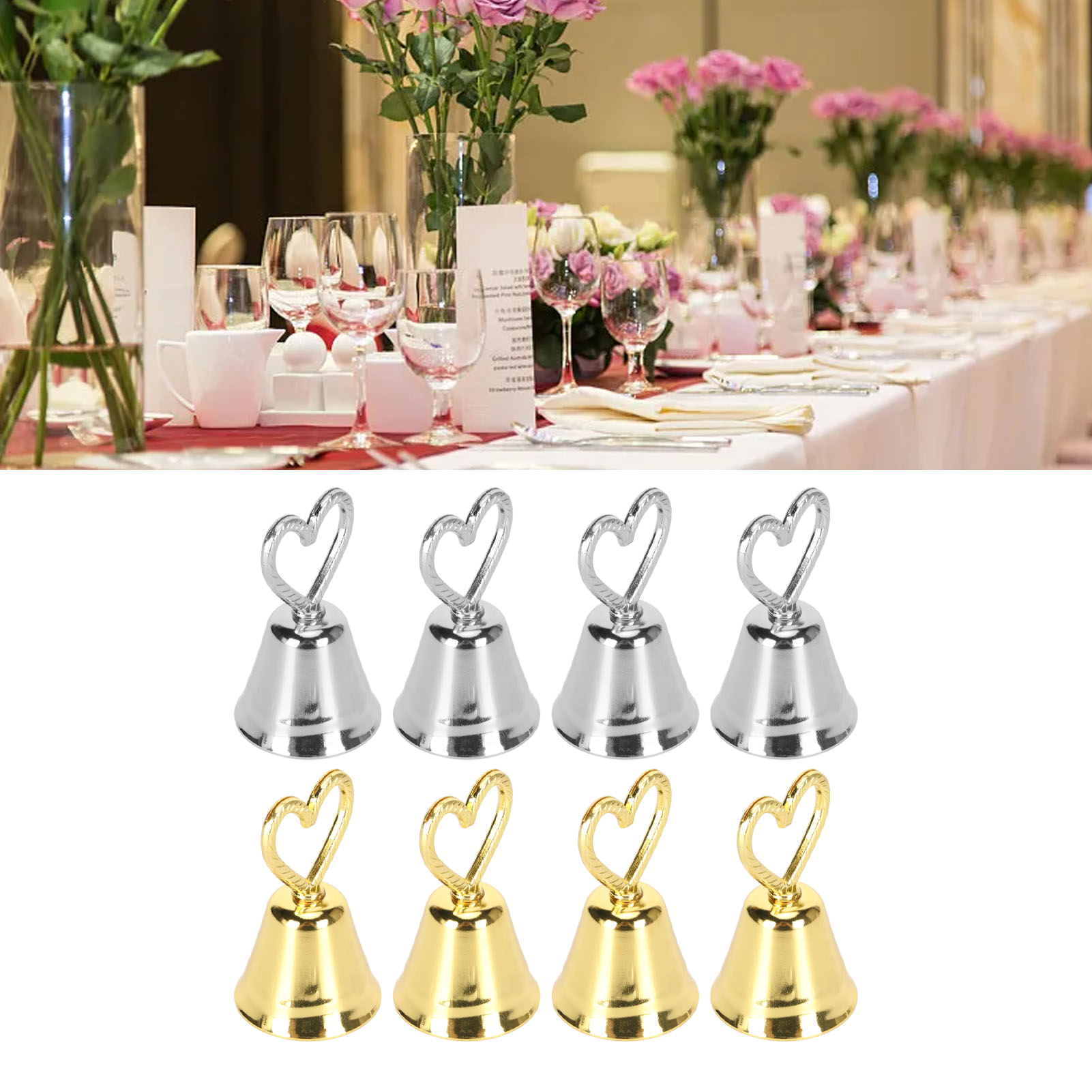 Gold Place Card Holders Hand C - Table Number Gold ulasan dan harga