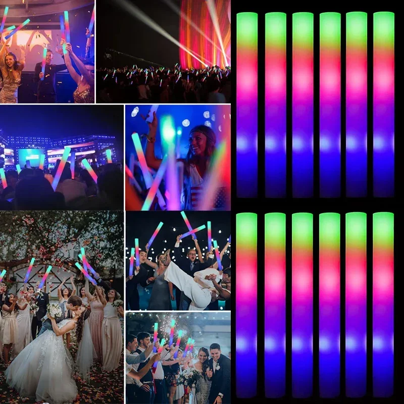 15/30Pcs LED Glow Sticks Bulk  - Wedding Supply Bulk ulasan dan harga