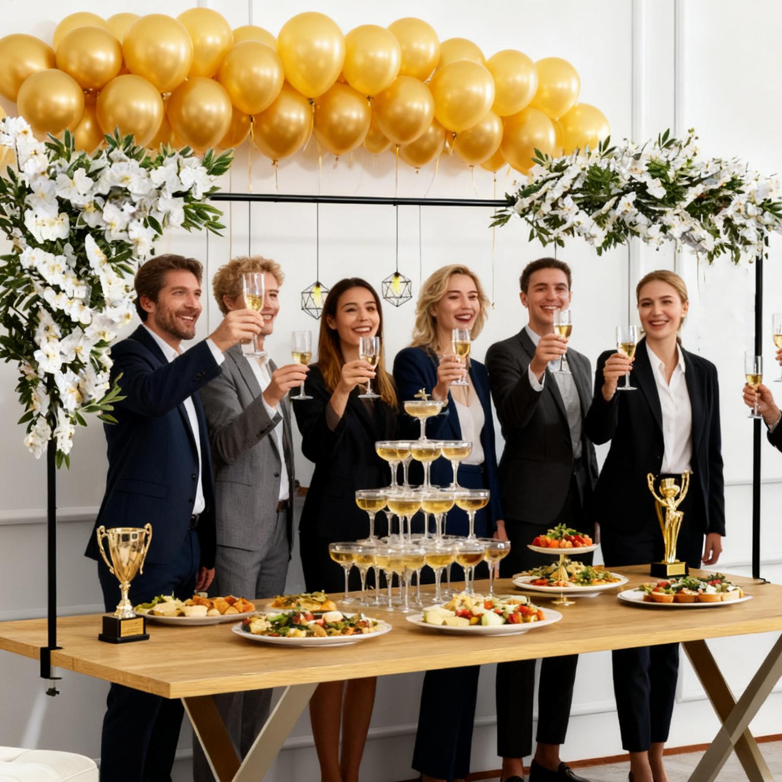 Over The Table Rod Stand With  - Wedding Balloon Arch ulasan dan harga