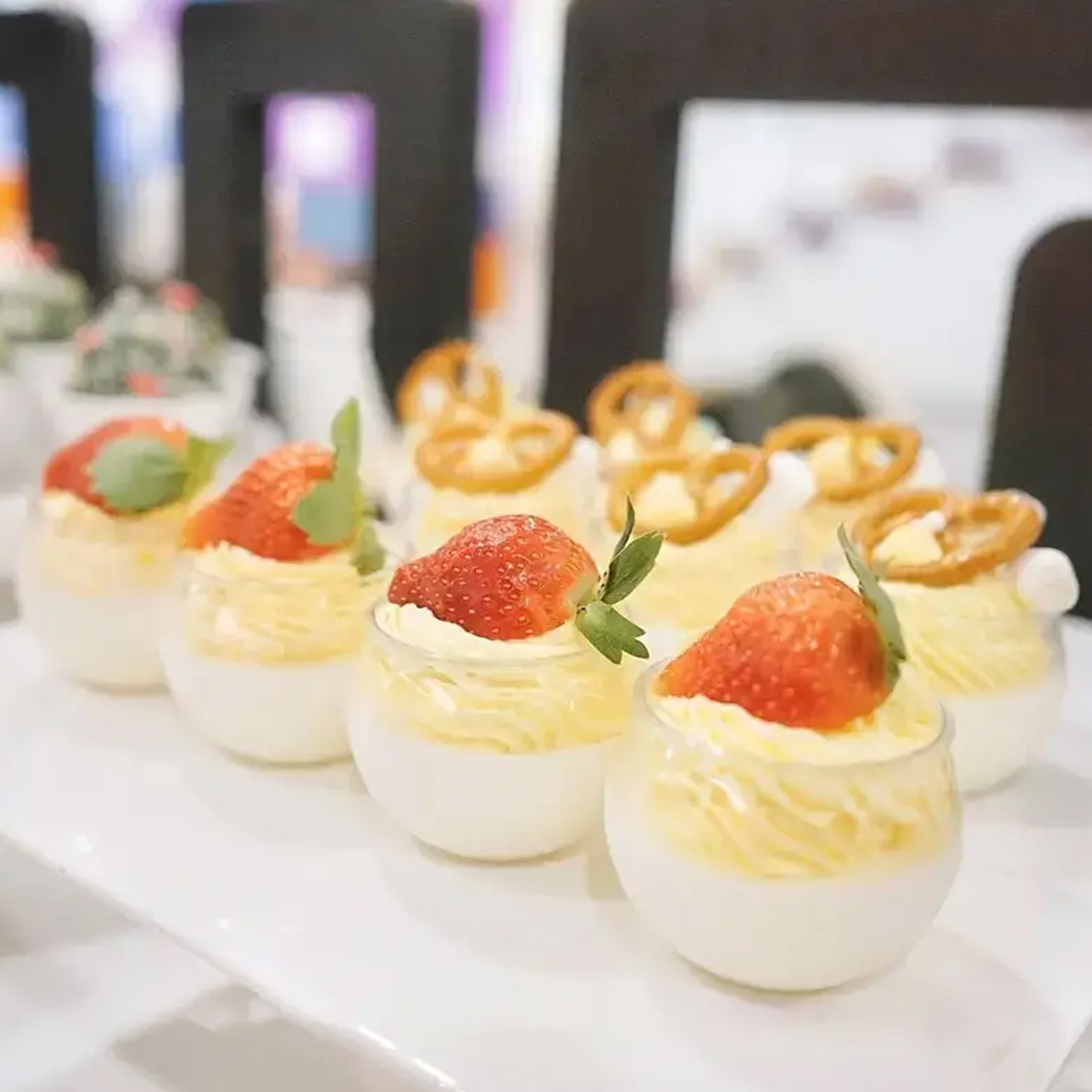 Round Small Plastic Dessert Cu - Champagne Tower Set ulasan dan harga