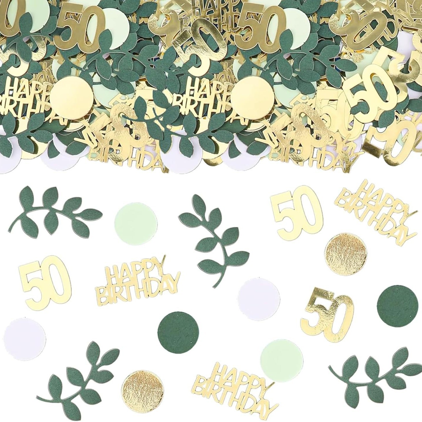 120 Gold Number Birthday Confe - Table Number Gold ulasan dan harga