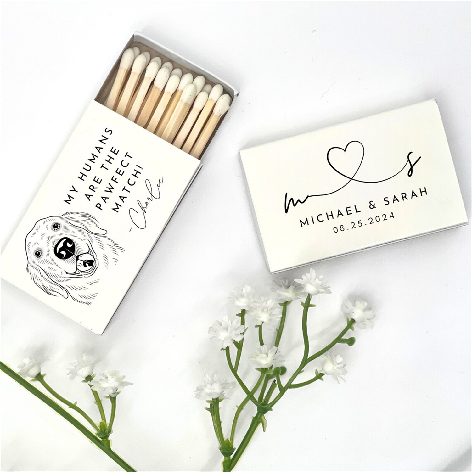 Personalized Matchbox - Custom - Champagne Tower Set ulasan dan harga