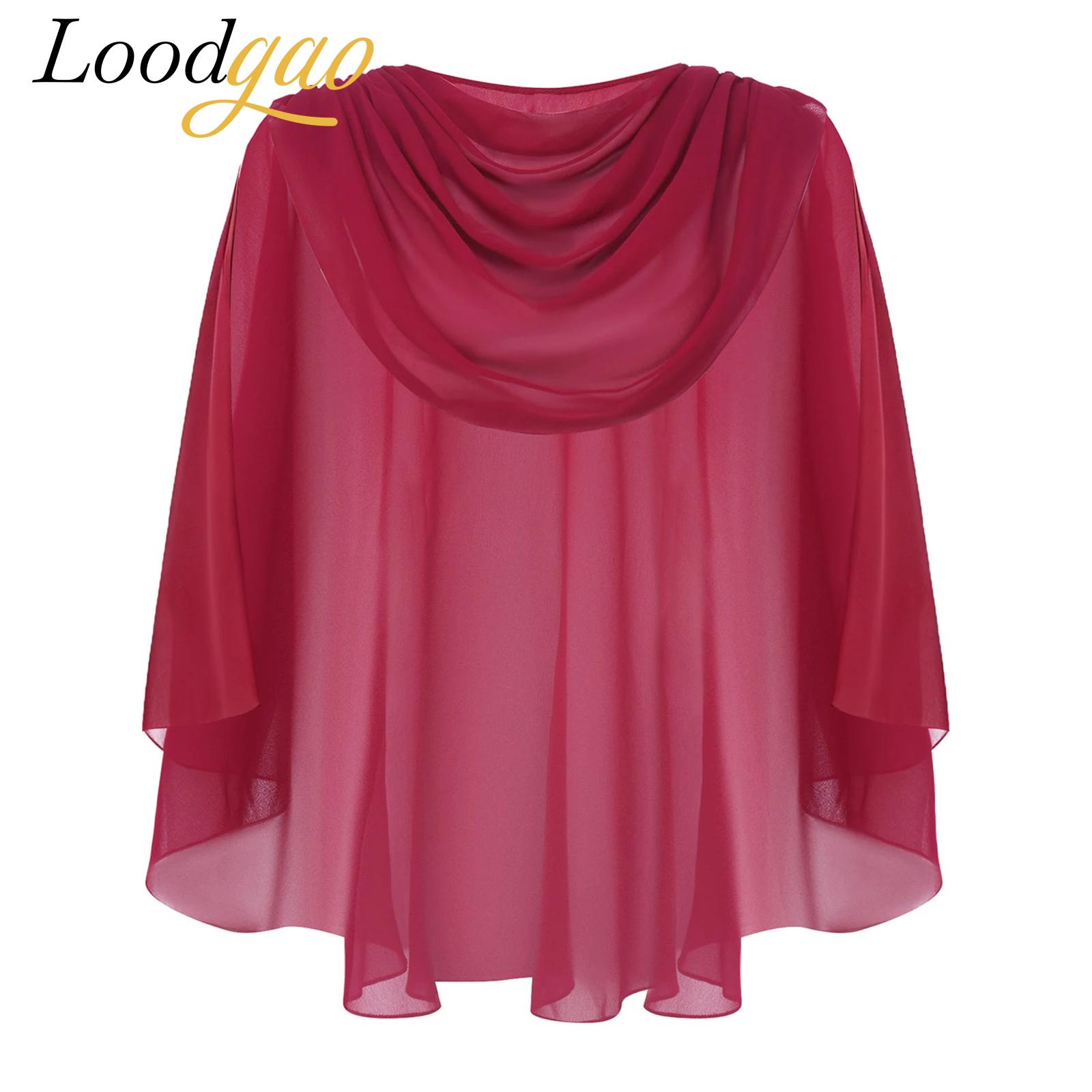 Cowl Neck Shawls Wraps for Wom - Wedding Dress Supply ulasan dan harga