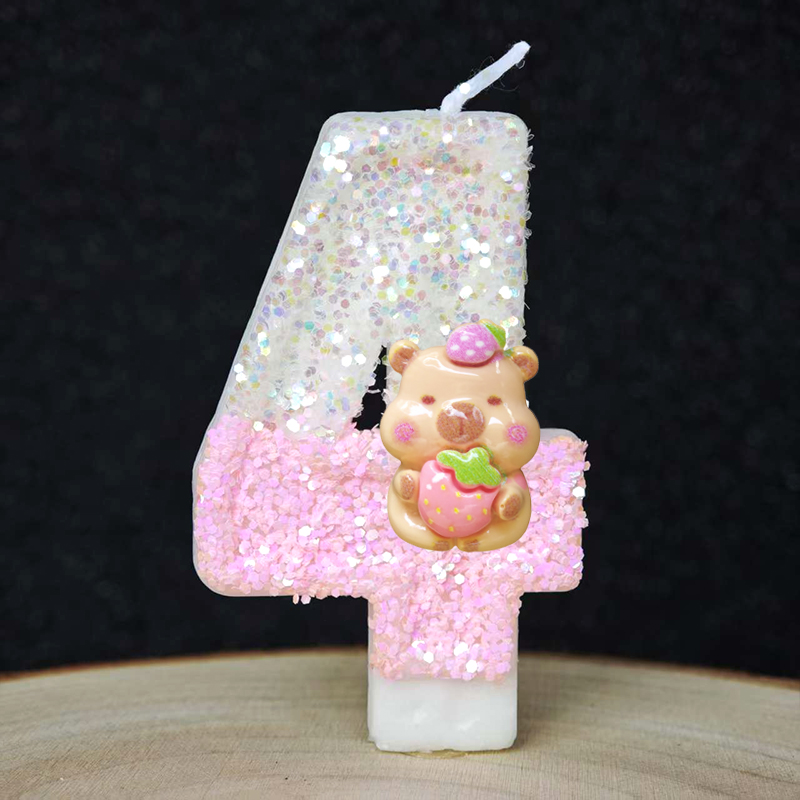 New Capybara Candles Cake Deco - Unity Candle Set ulasan dan harga