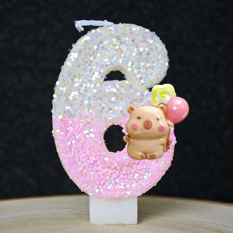 New Capybara Candles Cake Deco - Unity Candle Set ulasan dan harga