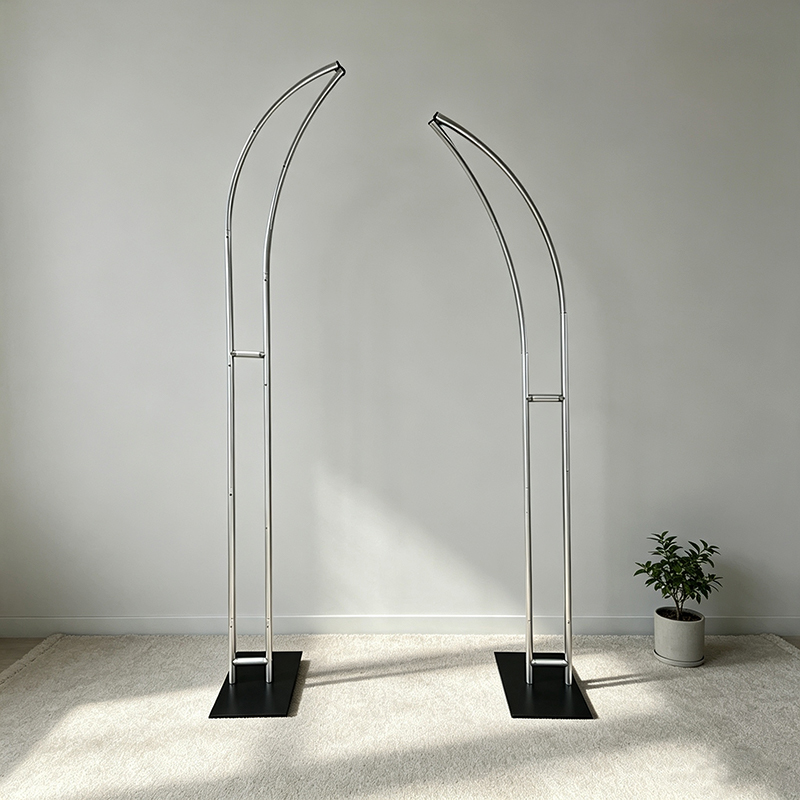 Curved Half Arch Balloon Stand - Wedding Balloon Arch ulasan dan harga