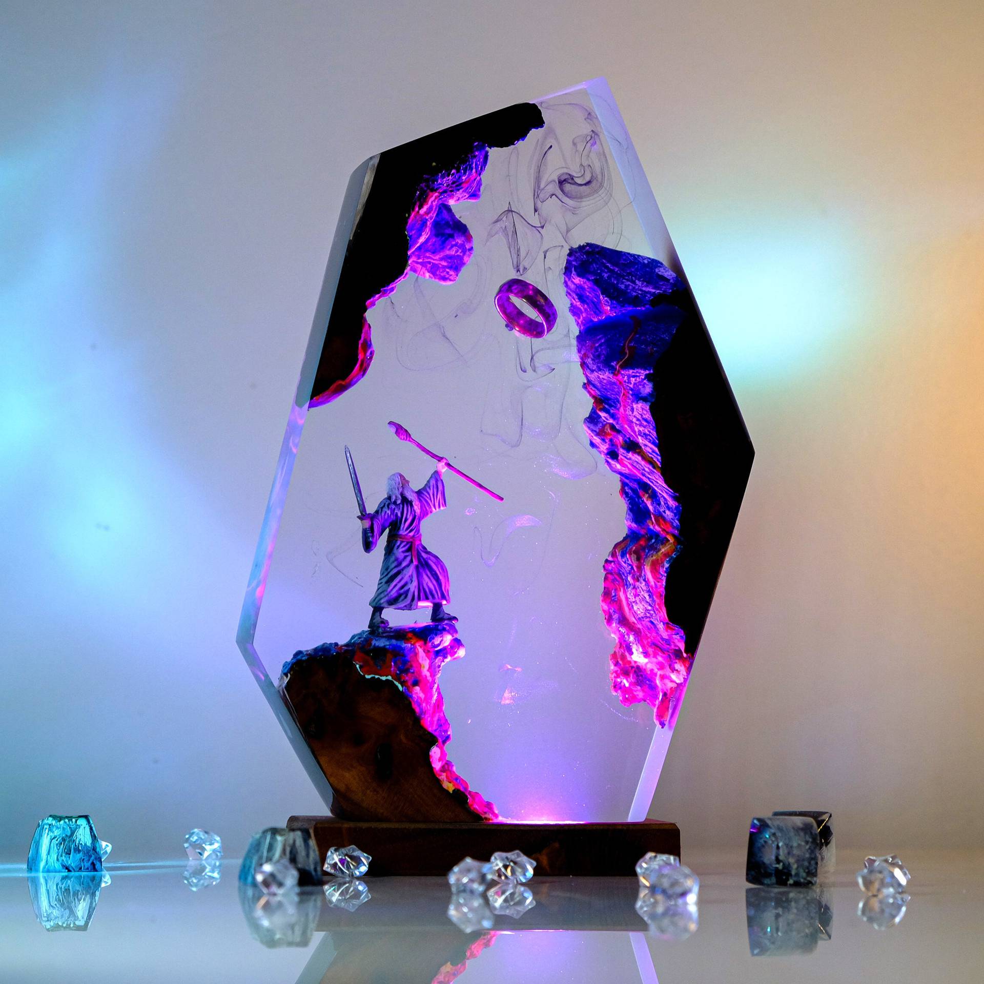 Movie Scence Figure Table Resi - Wedding Led ulasan dan harga