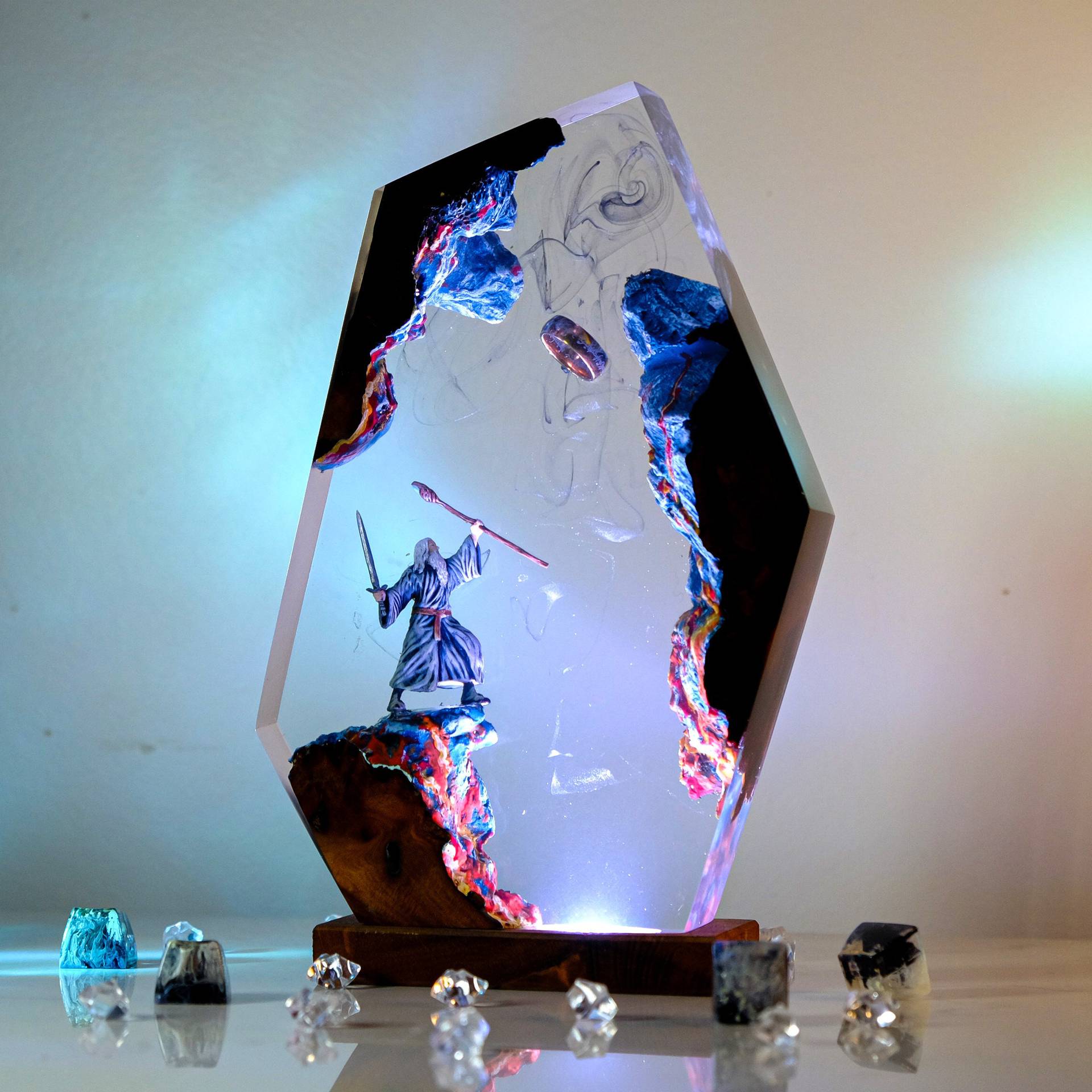 Movie Scence Figure Table Resi - Wedding Led ulasan dan harga