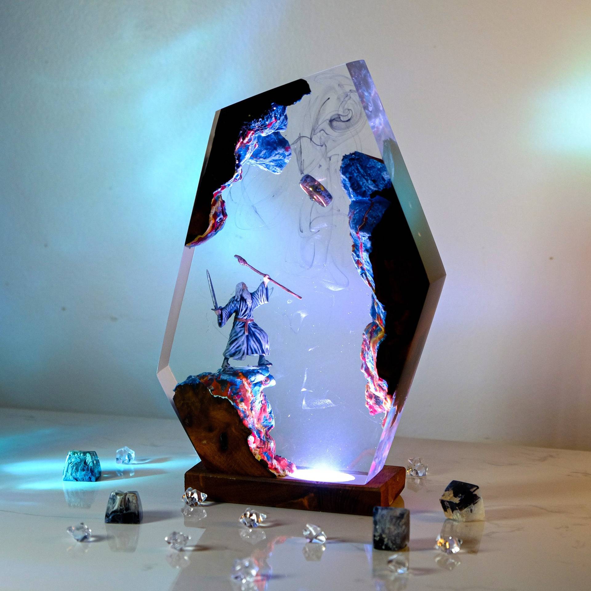 Movie Scence Figure Table Resi - Wedding Led ulasan dan harga
