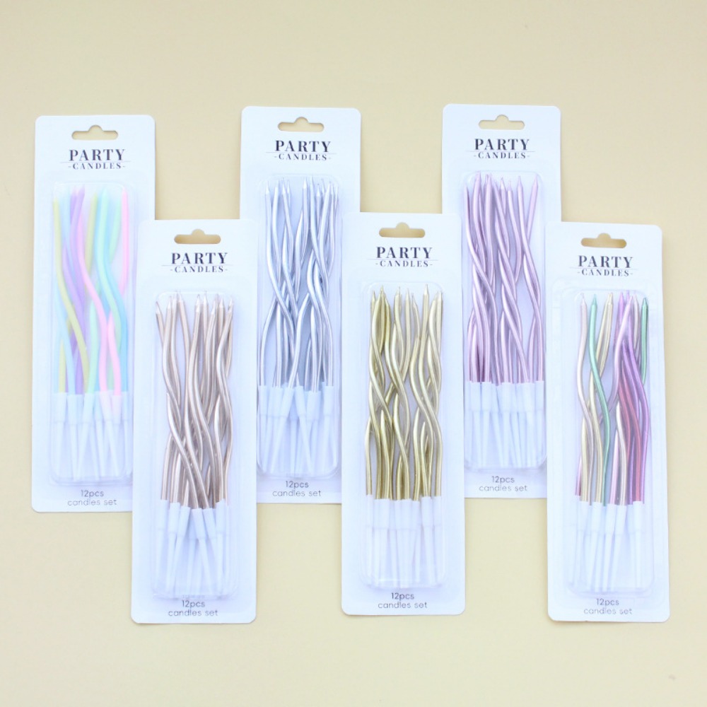 12/48pcs/1case Birthday Candle - Unity Candle Set ulasan dan harga