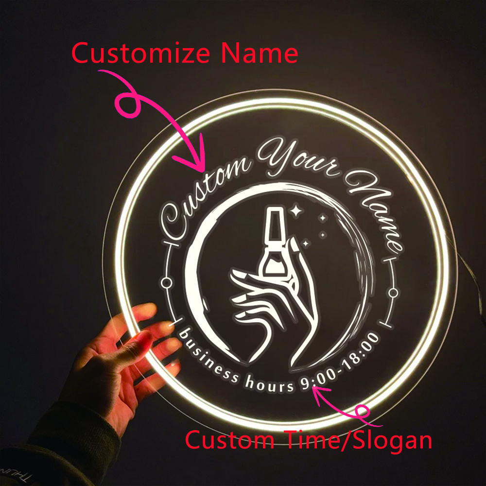 1PC Round Shape Nail Art Theme - Wedding Led ulasan dan harga