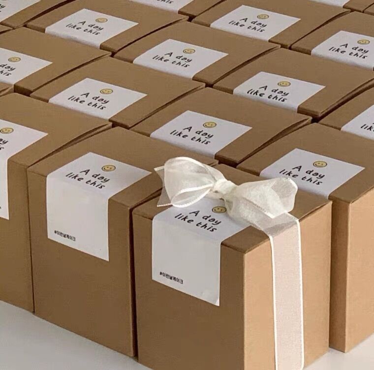 Kraft Paper Box Candle Lipstic - Unity Candle Set ulasan dan harga