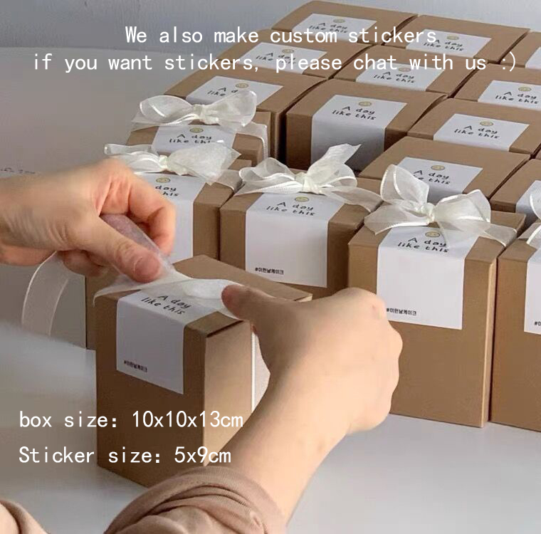 Kraft Paper Box Candle Lipstic - Unity Candle Set ulasan dan harga