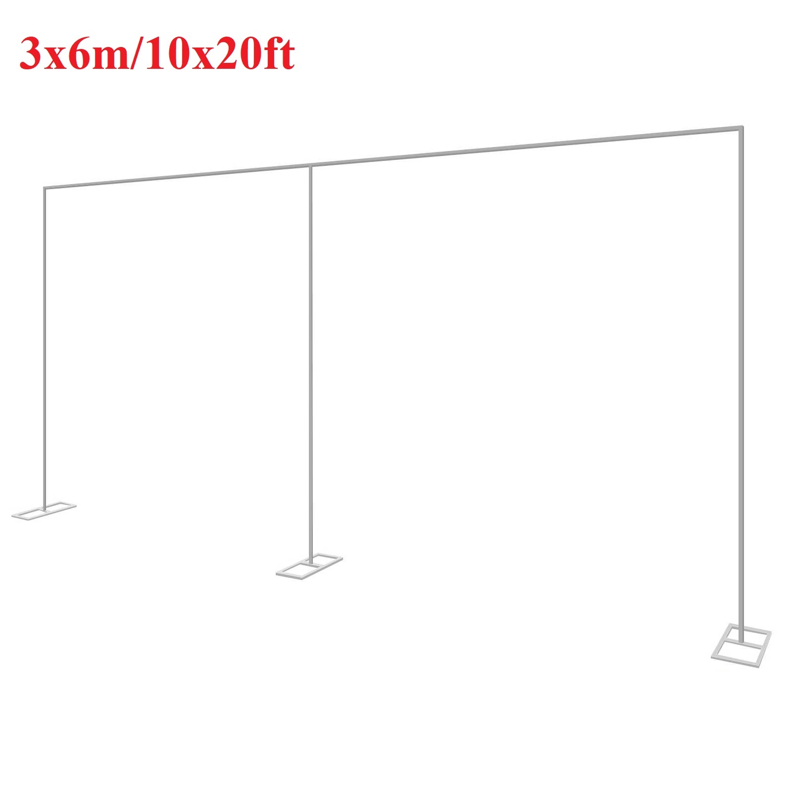 3x6m/10x20ft Metal Wedding Arc - Wedding Balloon Arch ulasan dan harga