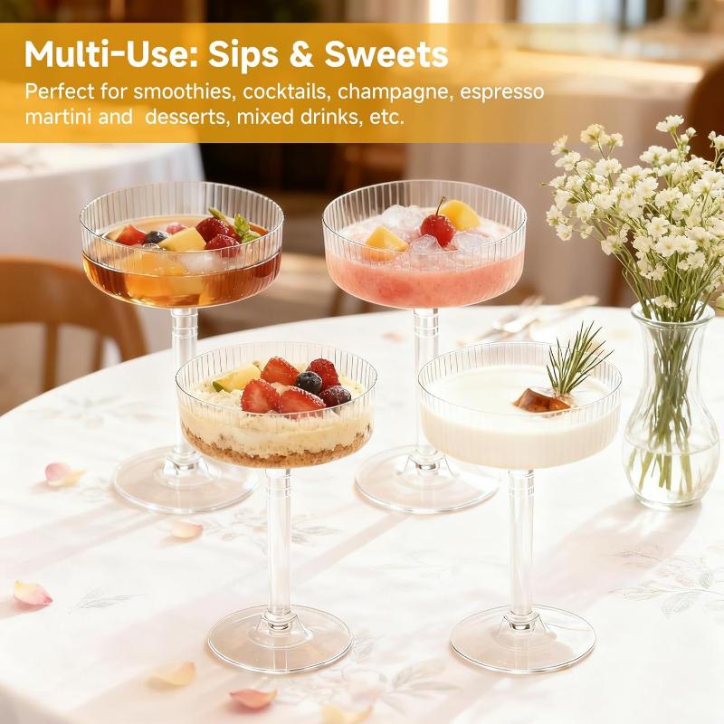 10Pcs Shatterproof Plastic Mar - Champagne Tower Set ulasan dan harga