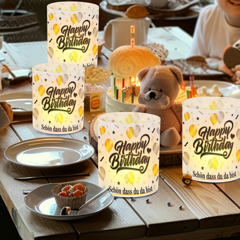 6 pcs. Black Gold Birthday Tab - Table Number Gold ulasan dan harga