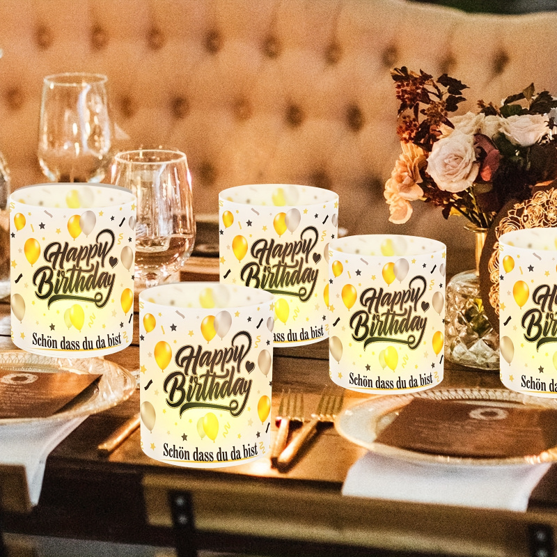 6 pcs. Black Gold Birthday Tab - Table Number Gold ulasan dan harga