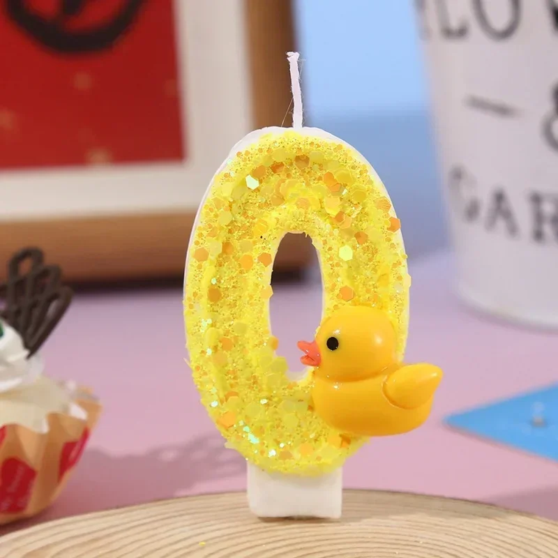 3D Mini Yellow Ducks Theme  Ca - Unity Candle Set ulasan dan harga