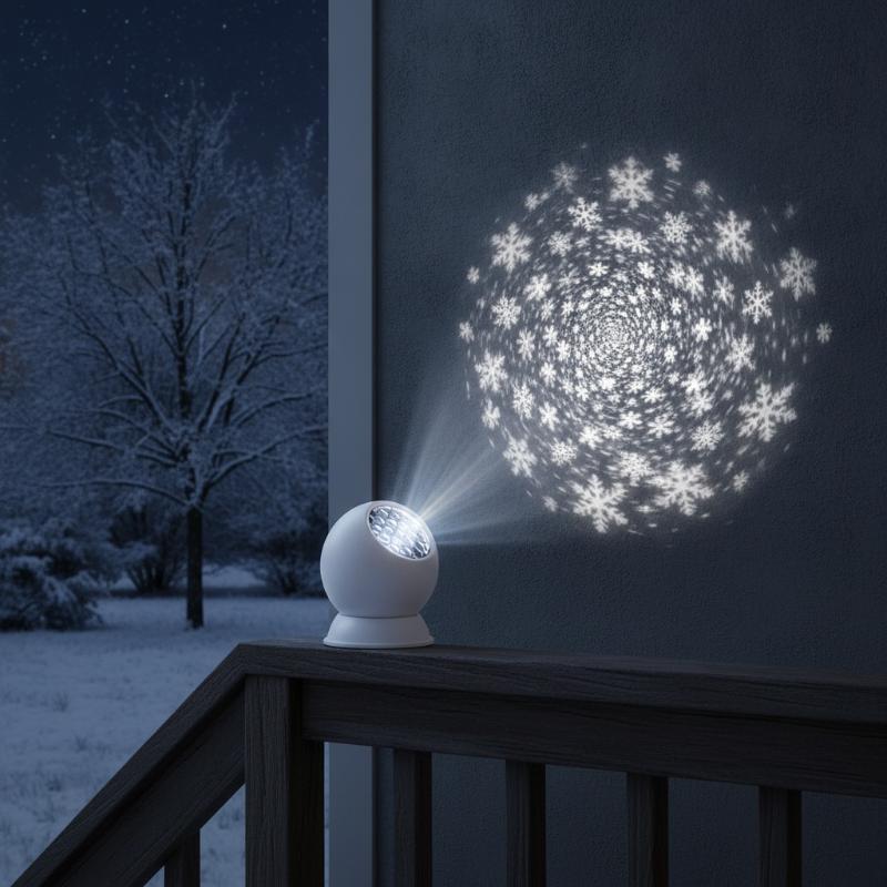 Christmas Snowflake LED Projec - Wedding Led ulasan dan harga
